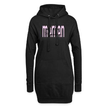 Mutter der Braut - Hoodie-Kleid - Schwarz - Vorne