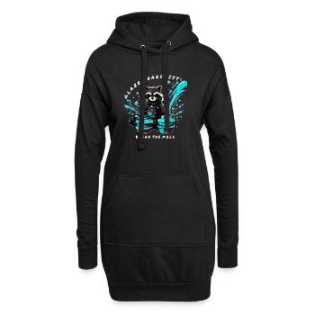 Glaze Anarchist Raccoon - Break the Mold - Hoodie Dress - black - Front