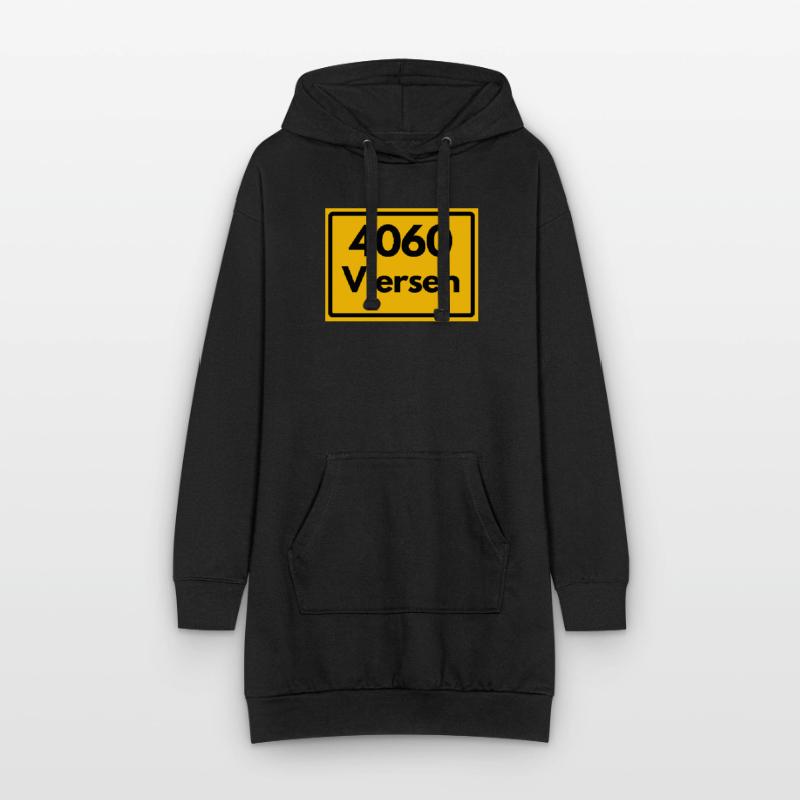 OLD POSTCODE POSTCODE RETRO 4060 VIERSEN Hoodie Dress