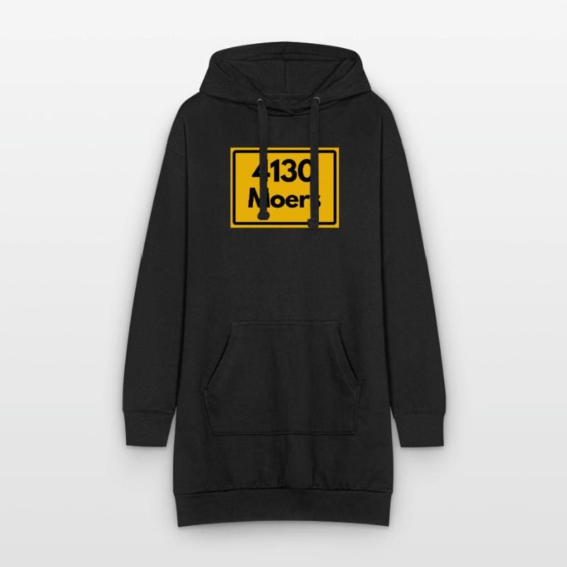 OLD POSTCODE POSTCODE RETRO 4130 MOERS Hoodie Dress