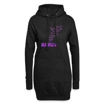 Spass  - Hoodie-Kleid - Schwarz - Vorne