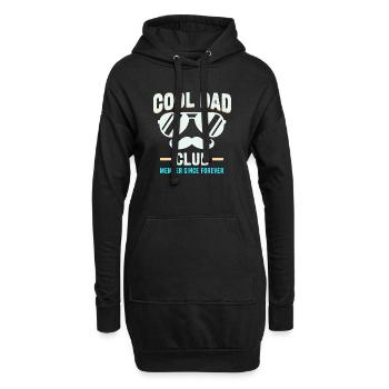 Cool Dad Club, Lustiges Vatertag Papa Hoodie - Hoodie-Kleid - Schwarz - Vorne