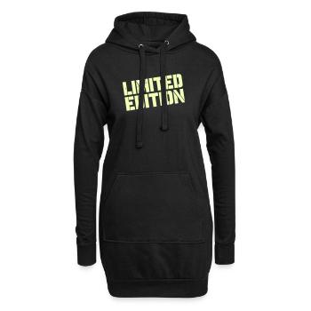 limited_edition - Hoodie-Kleid - Schwarz - Vorne