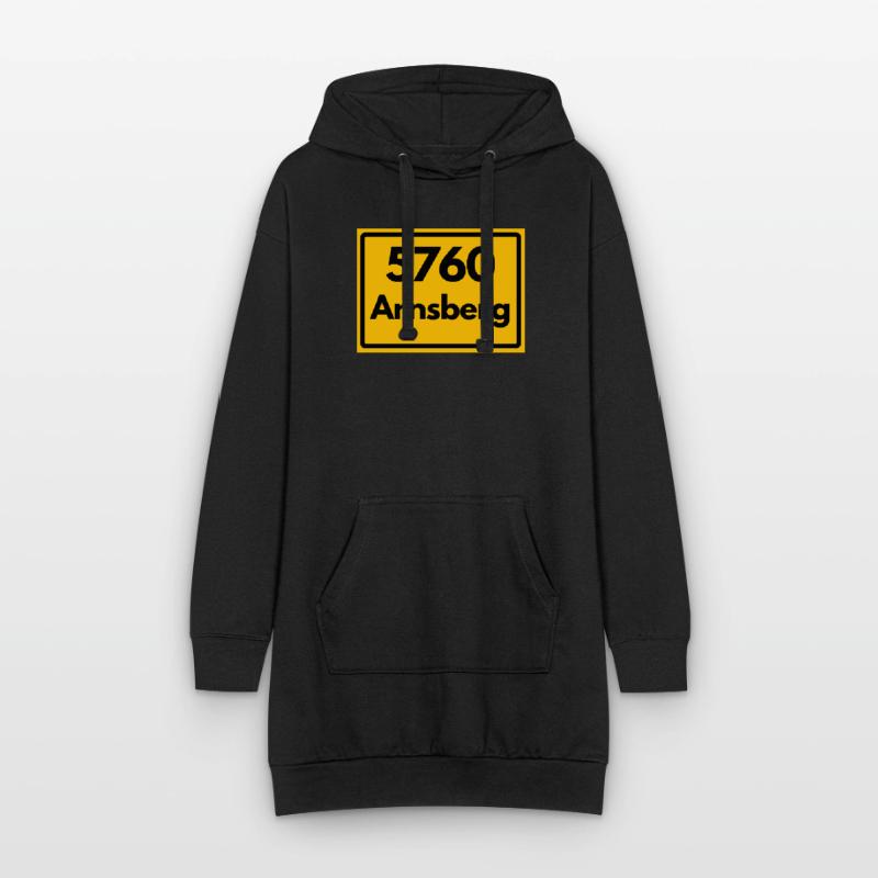 OLD POSTCODE POSTCODE RETRO 5760 ARNSBERG Hoodie Dress