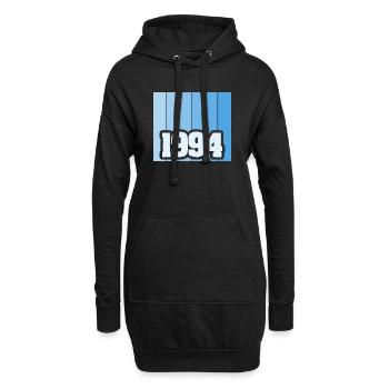 1994 - Hoodie-Kleid - Schwarz - Vorne