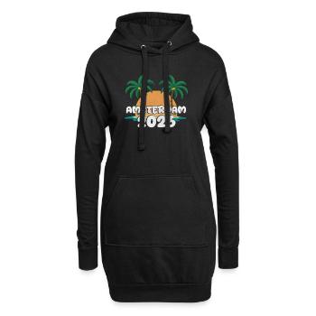 Amsterdam 2026 - Hoodie Dress - black - Front