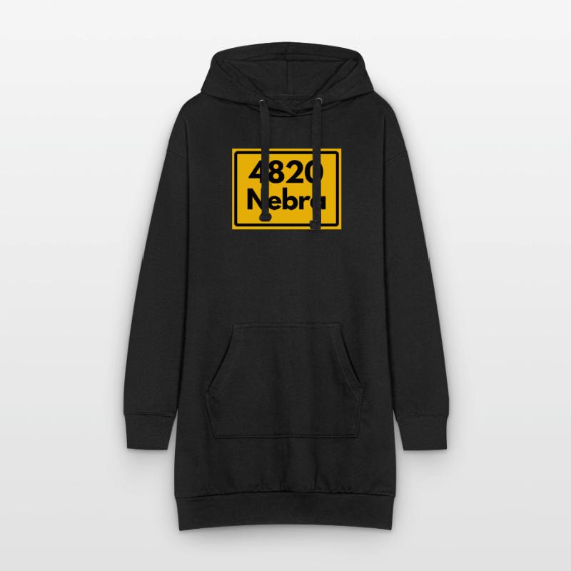 OLD POSTCODE POSTCODE 4820 NEBRA HEIMATSTOLZ Hoodie Dress