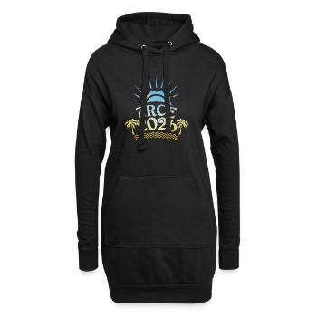 Zrce Party 2026 Bunt - Hoodie-Kleid - Schwarz - Vorne