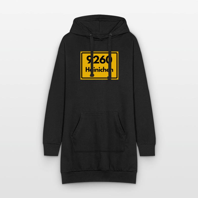 OLD POSTCODE 9260 SAXONY HAINICHEN POSTAL CODE Hoodie Dress