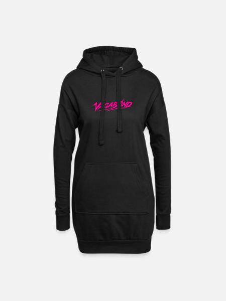 VAGABØND - Hoodie Dress - black