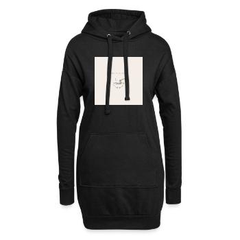 Ramen is my love language  - Hoodie-Kleid - Schwarz - Vorne