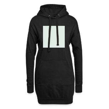 Modèle de texture de fond bleu Personnaliser - Sweat-shirt à capuche long Femme - noir - Devant