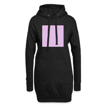 Modèle de texture Roas d’arrière-plan Personnaliser - Sweat-shirt à capuche long Femme - noir - Devant
