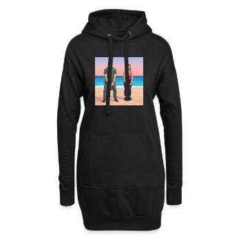 Collection de dessins animés GIDAGI Fitness - Sweat-shirt à capuche long Femme - noir - Devant