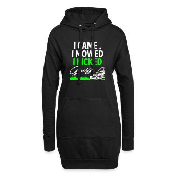I_Came_I_Mowed_I_Kicked_Grass - Hoodie-Kleid - Schwarz - Vorne