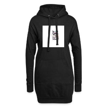 Ragdoll Maman Amour des Chats - Sweat-shirt à capuche long Femme - noir - Devant