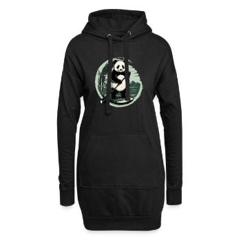Drôle de planche de paddle SUP Stand Up paddle - Sweat-shirt à capuche long Femme - noir - Devant