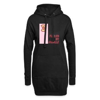 Fueled by Farfalle - Hoodie Dress - black - Front