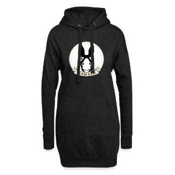 Team Donkey | Donkey Gift for Animal Lovers - Hoodie Dress - black - Front