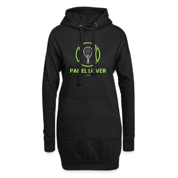 Padel Lover - Hoodie Dress - black - Front
