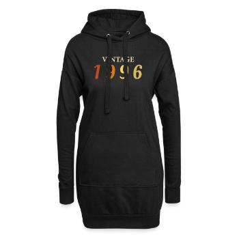 Tee 30 Ans Légende Né(e) 1996 - Sweat-shirt à capuche long Femme - noir - Devant
