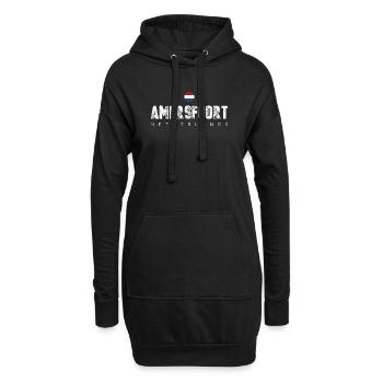 Amerfoort Niederlande Wappen T-Shirt - Hoodie-Kleid - Schwarz - Vorne