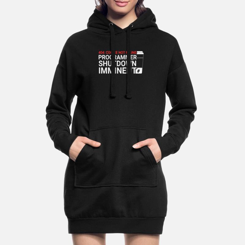 Programmers generate code from coffee Hoodie Dress