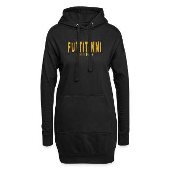 futtitinni T-Shirt Sizilien Sizilianisch Sizilianisch - Hoodie-Kleid - Schwarz - Vorne
