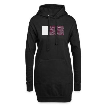 Katar als Land - Hoodie-Kleid - Schwarz - Vorne