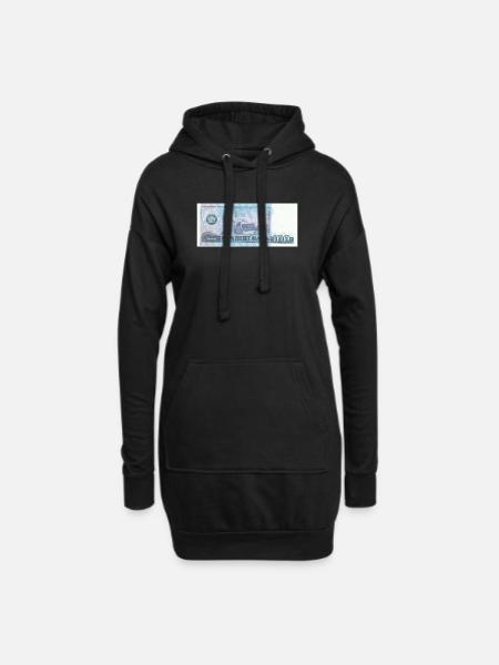 100 Marks of the GDR - Hoodie Dress - black