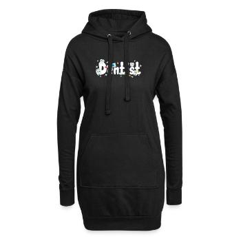 Dentiste Dentiste - Sweat-shirt à capuche long Femme - noir - Devant