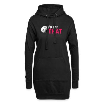 Je tapais cette blague drôle d’humour de golf en disant - Sweat-shirt à capuche long Femme - noir - Devant