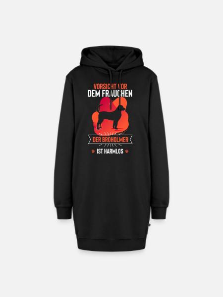 Broholmer - Hoodie-Kleid - Schwarz