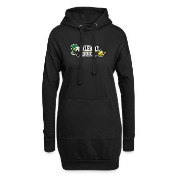 Pickleball Addict Logo - Sweat-shirt à capuche long Femme - noir - Devant