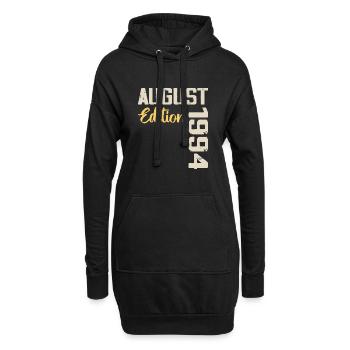 Jubiläum August 1994 - Limitierte Auflage August 1994 - Hoodie-Kleid - Schwarz - Vorne