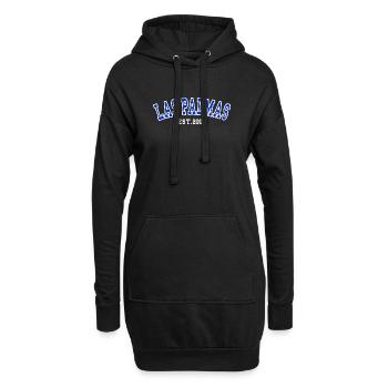 Las Palmas gegründet 2006 - Hoodie-Kleid - Schwarz - Vorne