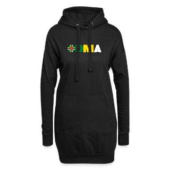 Dominica - Hoodie-Kleid - Schwarz - Vorne