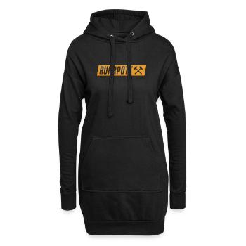 Ruhrpott - Ruhr Pott - Zeche - Zollverein - NRW - Hoodie-Kleid - Schwarz - Vorne