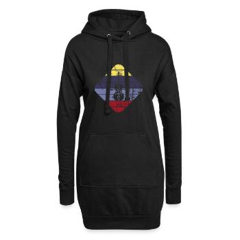 Cello - Hoodie-Kleid - Schwarz - Vorne