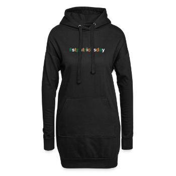 JOUR DE LA SAINT-PATRICK - Sweat-shirt à capuche long Femme - noir - Devant