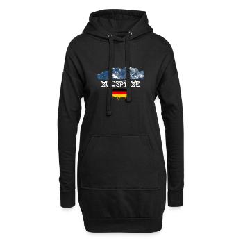 Zugspitze,montagne,montagne,Allemagne,domaine skiable,domaine skiable - Sweat-shirt à capuche long Femme - noir - Devant