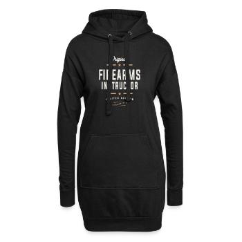 Original Firearms Instructor - Expert Marksmanship - Hoodie Dress - black - Front