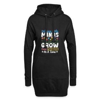 Legasthenie Legastheniker Lernschwäche - Hoodie-Kleid - Schwarz - Vorne