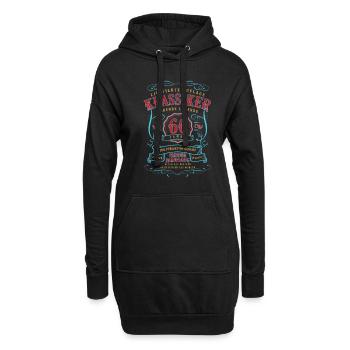 Geschenk 60 Geburtstag - Klassiker 60 Jahre Alt - Hoodie-Kleid - Schwarz - Vorne