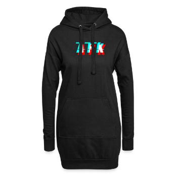 Gaming Computer spielen PC zocken geschenk - Hoodie-Kleid - Schwarz - Vorne