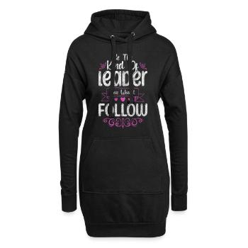Succès de carrière de chef - Sweat-shirt à capuche long Femme - noir - Devant