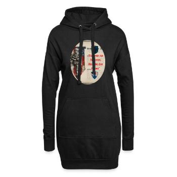 Veteranen, Veteranen, Waffenstillstand. - Hoodie-Kleid - Schwarz - Vorne