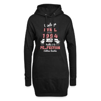 30th Anniversary - Vintage - April 1994 - Hoodie Dress - black - Front
