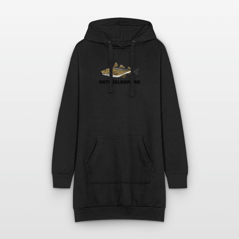 Cod cod Baltic leopard gift anglers Hoodie Dress