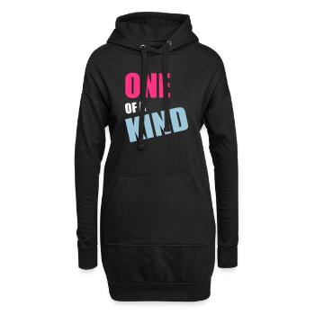One Of A Kind - Sweat-shirt à capuche long Femme - noir - Devant